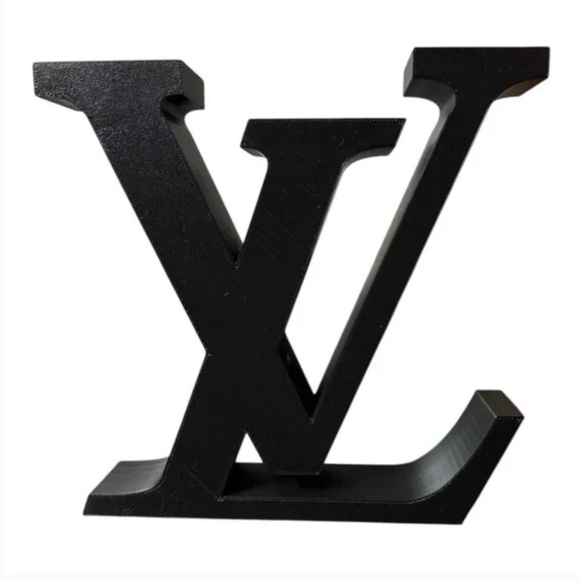 Rare Large Black LV Art Dec - Picture 1 of 8